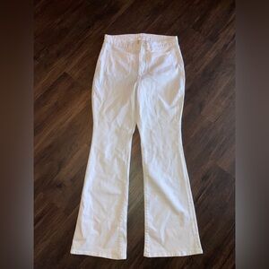 Good American Women’s White Flare Jeans size 16 new